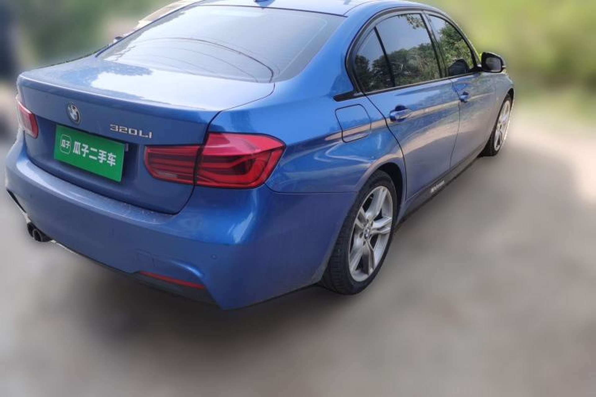 Used BMW 3 Series 2018 320Li Leading Model M Sport Package Rear Right 45 Deg
