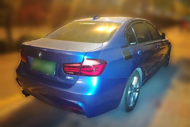 Used BMW 3 Series 2018 320Li M Sport Night Edition Rear Right 45 Deg