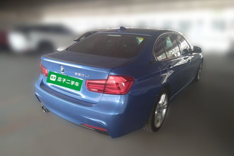 Used BMW 3 Series 2018 320Li Leading Model M Sport Package Rear Right 45 Deg