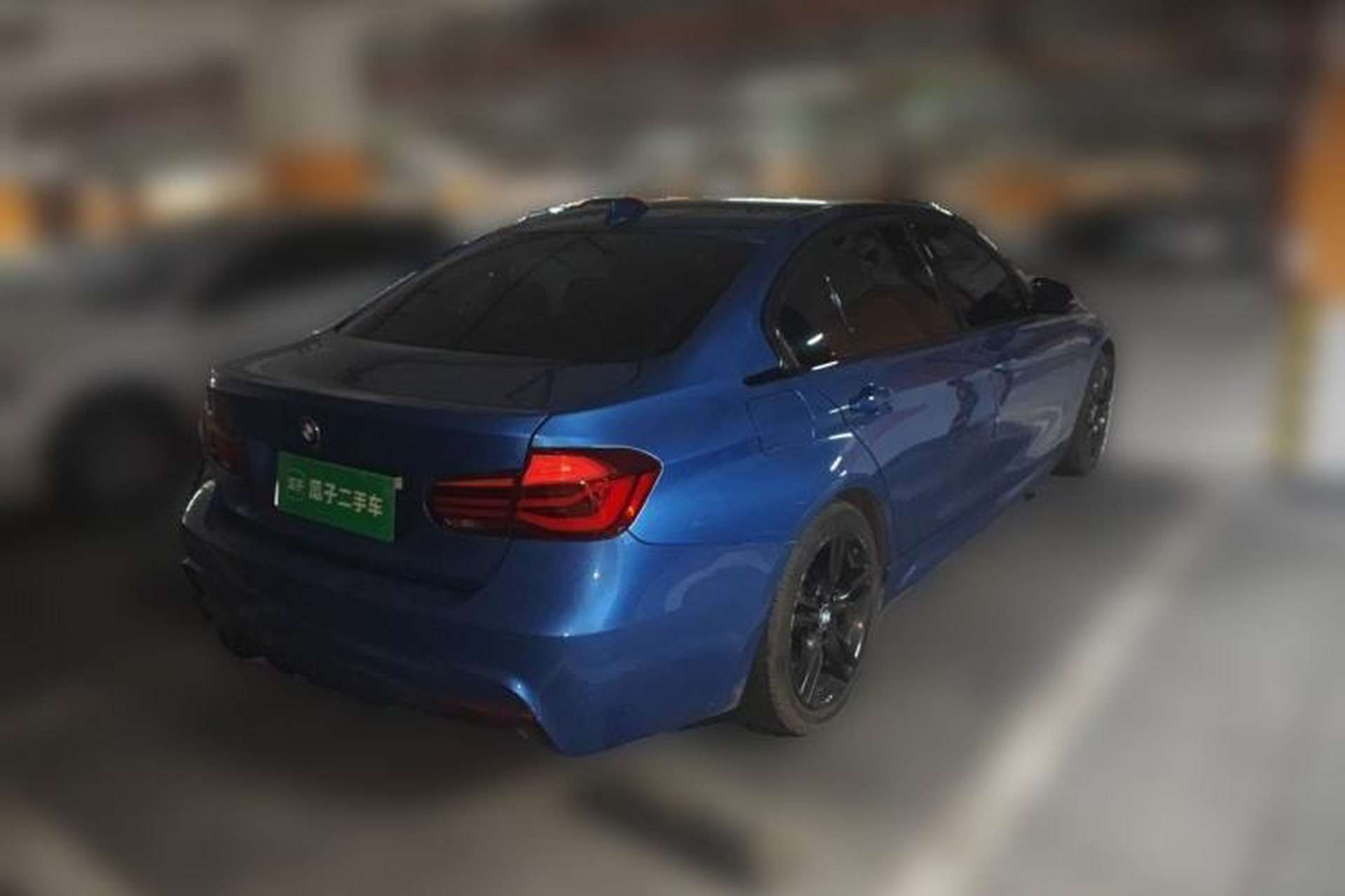 Used BMW 3 Series 2018 320Li M Sport Night Edition Rear Right 45 Deg