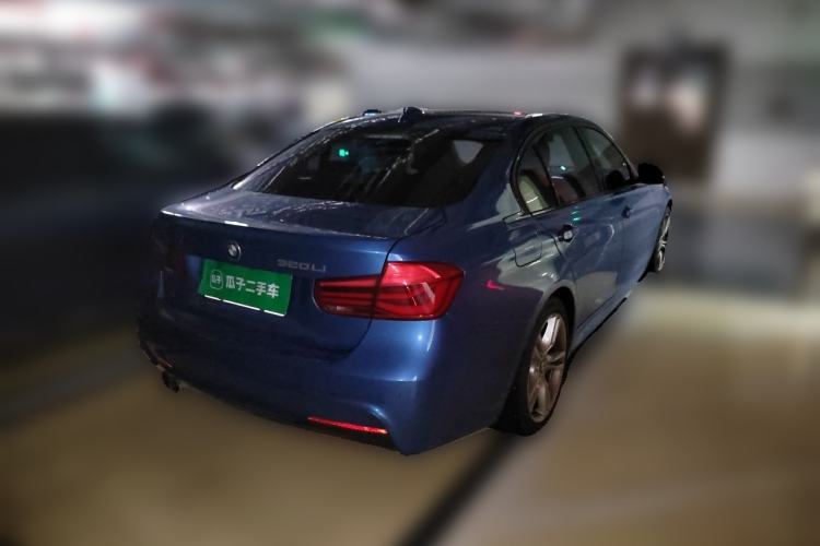 Used BMW 3 Series 2018 320Li Leading Model M Sport Package Rear Right 45 Deg