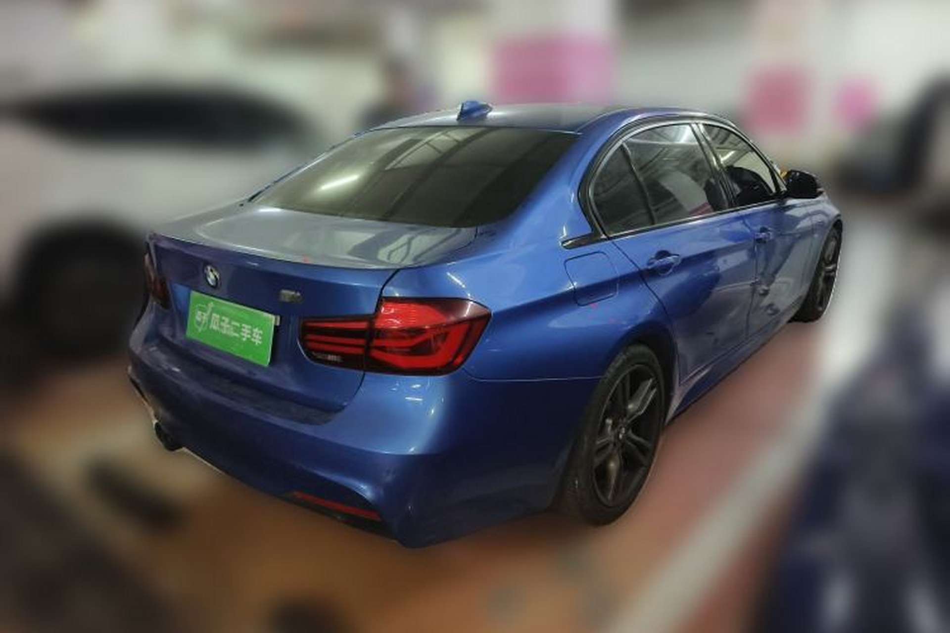 Used BMW 3 Series 2018 320Li M Sport Night Edition Rear Right 45 Deg