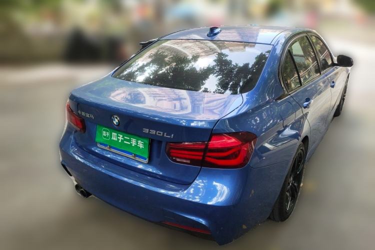 Used BMW 3 Series 2018 330Li M Sport Shadow Edition Rear Right 45 Deg