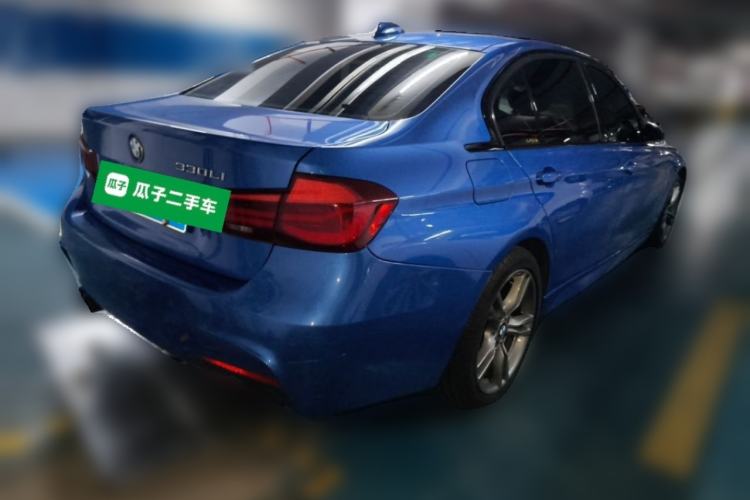 Used BMW 3 Series 2018 330Li M Sport Shadow Edition Rear Right 45 Deg