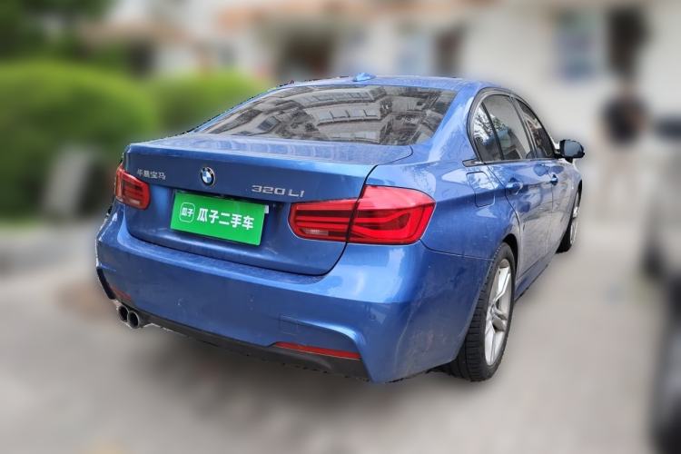 Used BMW 3 Series 2018 320Li Leading Model M Sport Package Rear Right 45 Deg