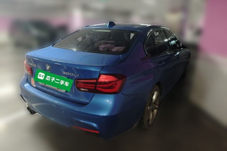 Used BMW 3 Series 2018 320Li M Sport Night Edition Rear Right 45 Deg