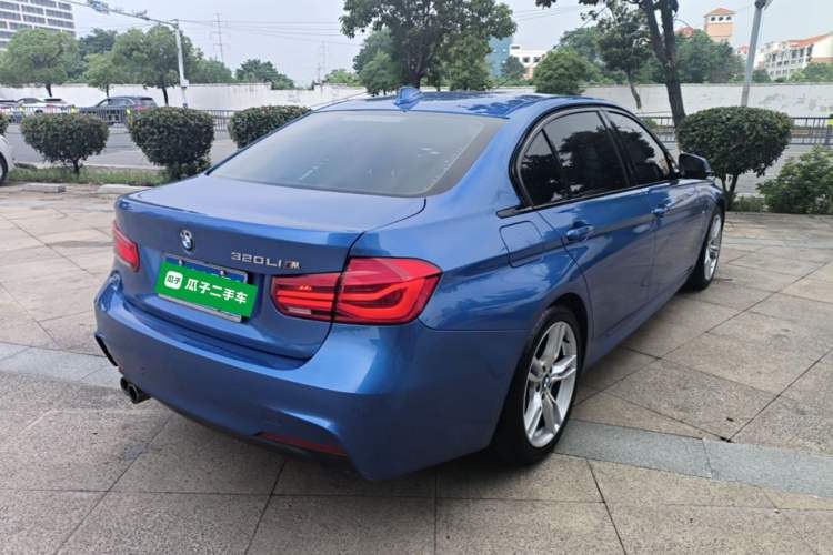 Used BMW 3 Series 2018 320Li Leading Model M Sport Package Rear Right 45 Deg