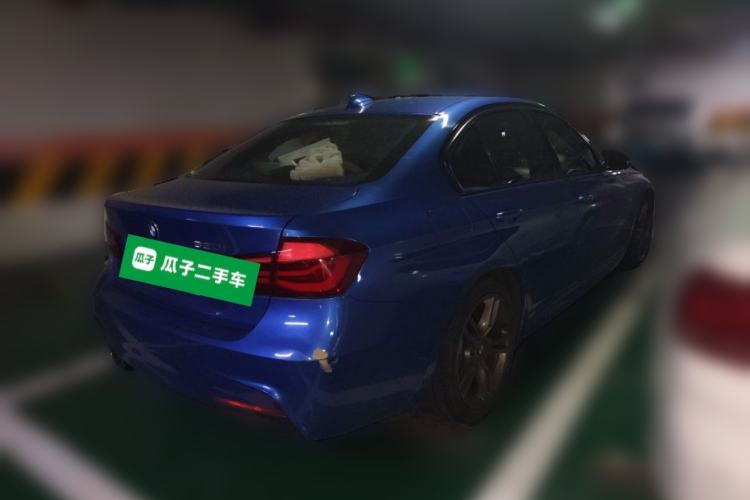Used BMW 3 Series 2018 320i M Sport Night Edition Rear Right 45 Deg
