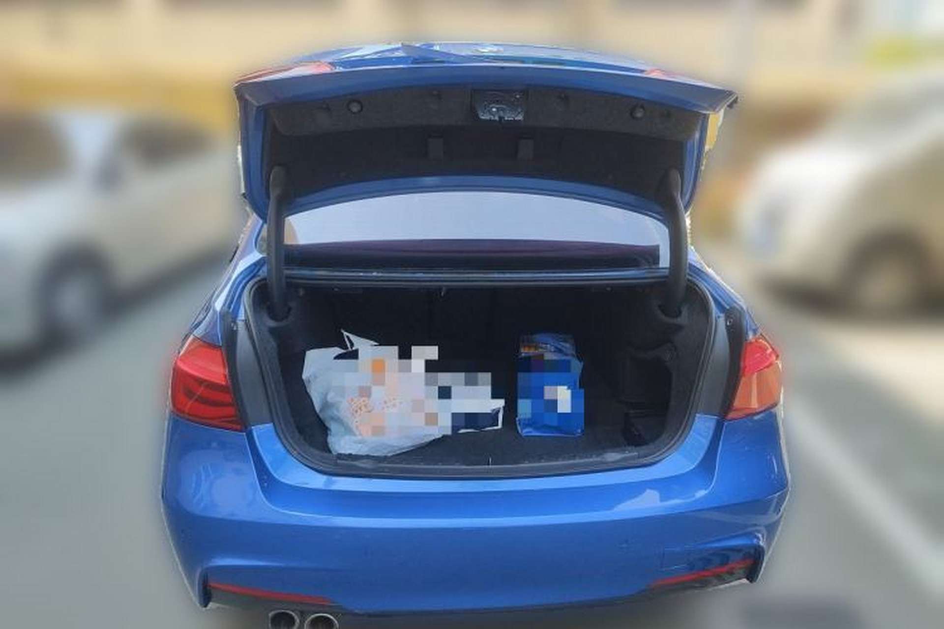 Used BMW 3 Series 2018 320Li Leading Model M Sport Package Trunk