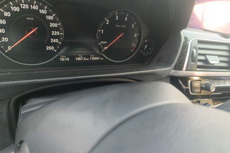 Used BMW 3 Series 2018 320Li Leading Luxury Package Odometer Close Up