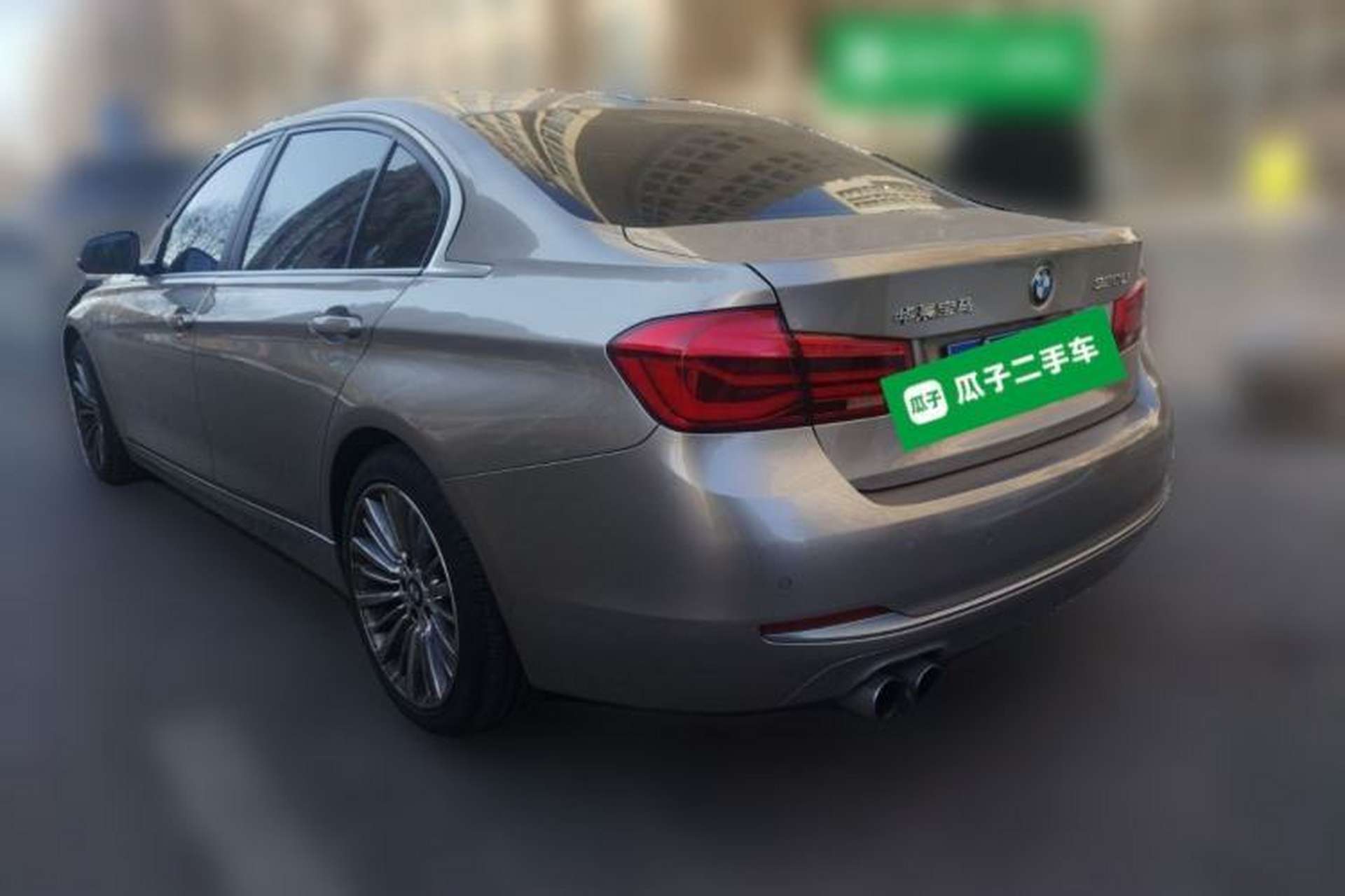 Used BMW 3 Series 2018 320Li Fashion Model Rear Left 45 Deg