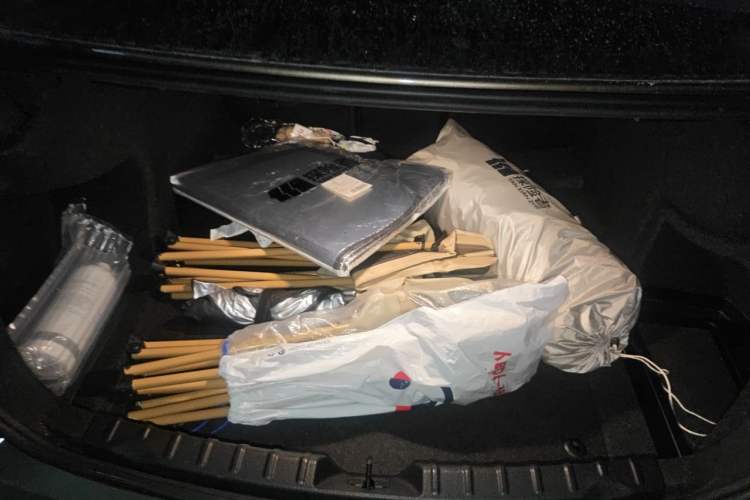 Used BMW 3 Series 2018 320Li Fashion Model Trunk