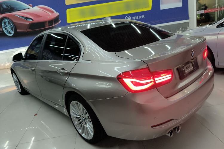 Used BMW 3 Series 2018 320Li Fashion Model Rear Left 45 Deg
