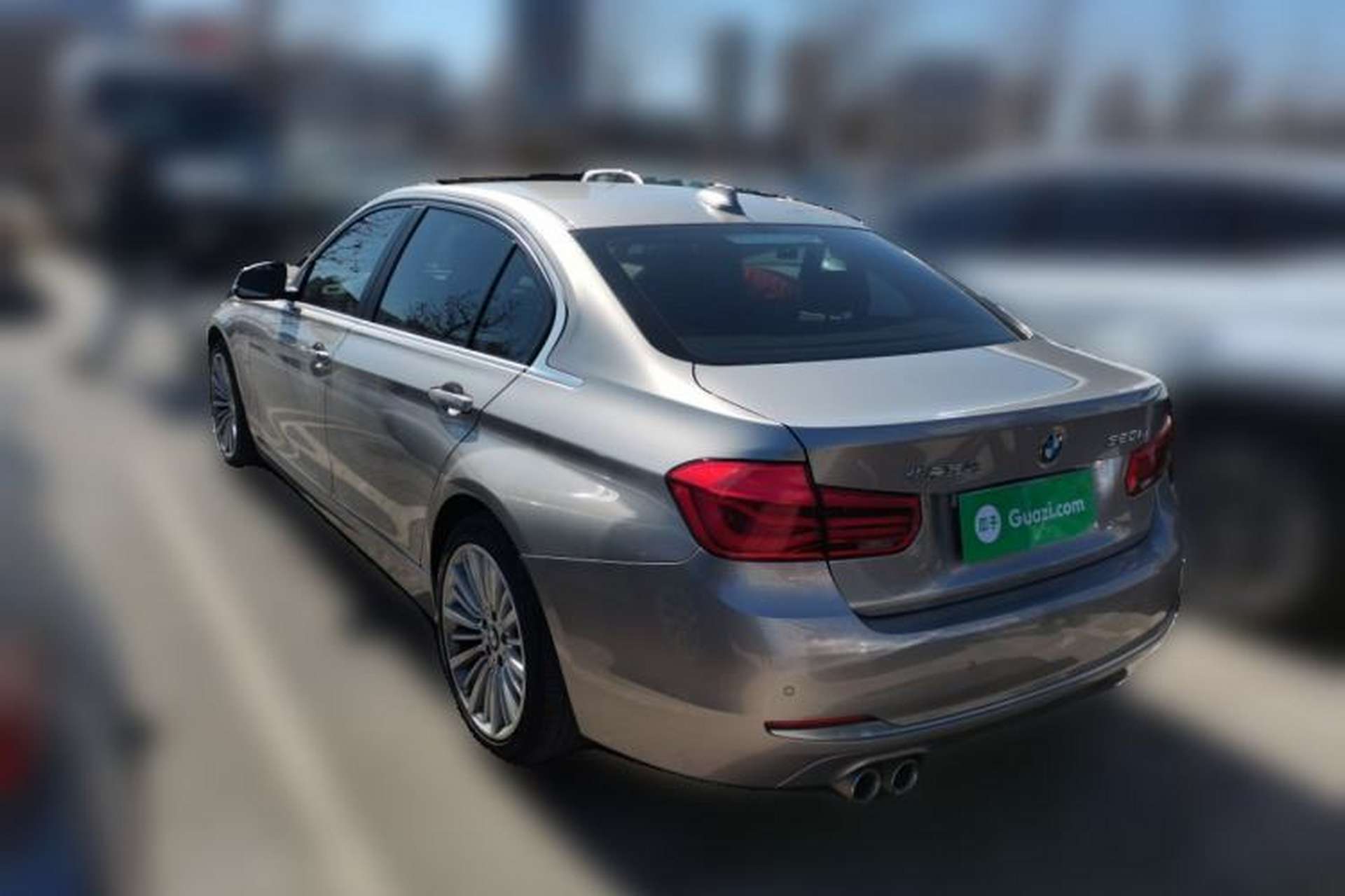 Used BMW 3 Series 2018 320Li Fashion Model Rear Left 45 Deg