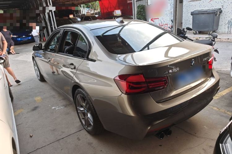 Used BMW 3 Series 2018 320Li M Sport Night Edition Rear Left 45 Deg