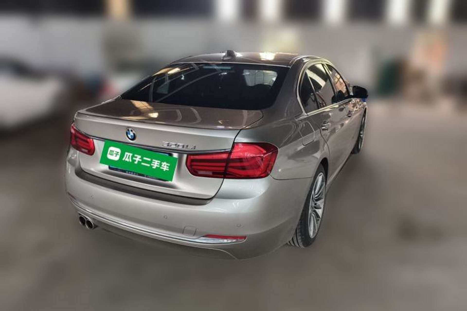 Used BMW 3 Series 2018 320Li Leading Luxury Package Rear Right 45 Deg