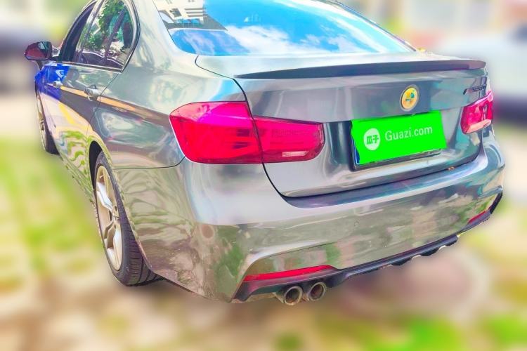 Used BMW 3 Series 2018 330i M Sport Night Edition Rear Left 45 Deg