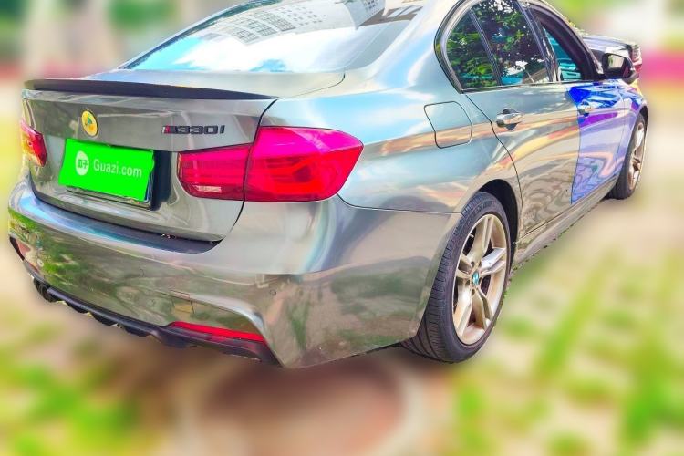 Used BMW 3 Series 2018 330i M Sport Night Edition Rear Right 45 Deg