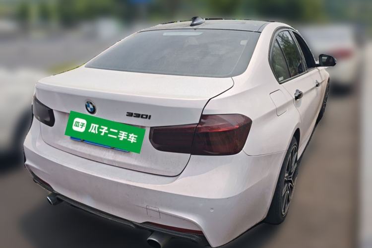 Used BMW 3 Series 2018 330i M Sport Night Edition Rear Right 45 Deg
