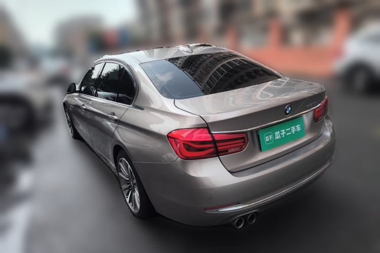 Used BMW 3 Series 2018 320Li Leading Luxury Package Rear Left 45 Deg