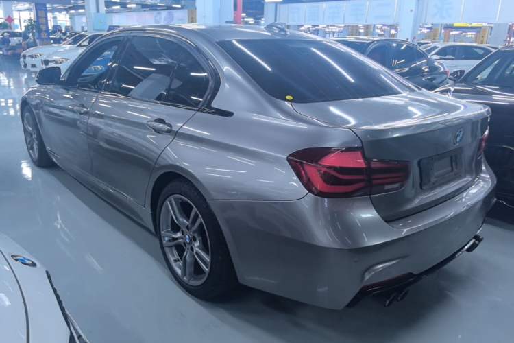 Used BMW 3 Series 2018 320Li M Sport Night Edition Rear Left 45 Deg