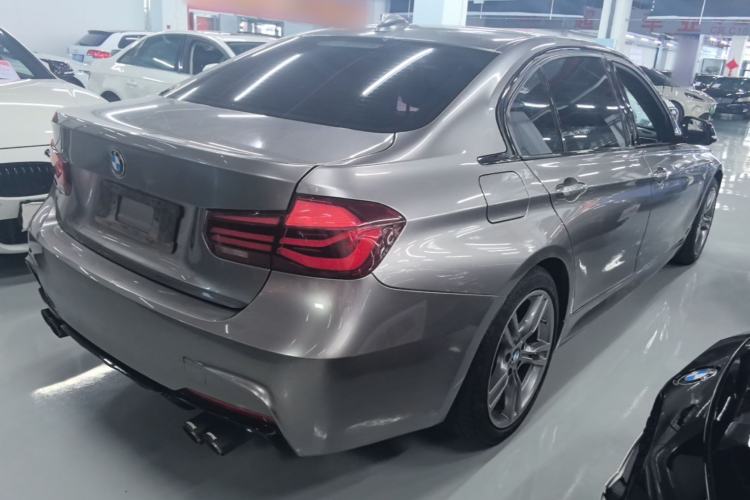 Used BMW 3 Series 2018 320Li M Sport Night Edition Rear Right 45 Deg