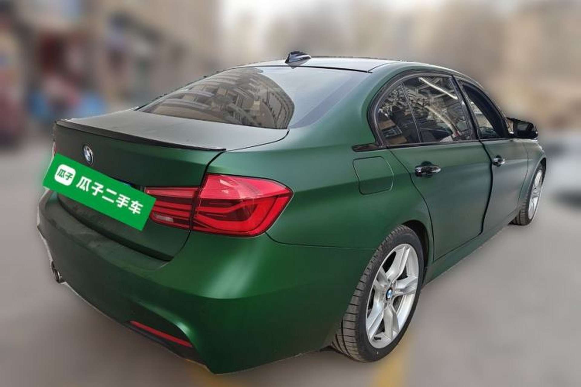 Used BMW 3 Series 2018 320Li Leading Model M Sport Package Rear Right 45 Deg
