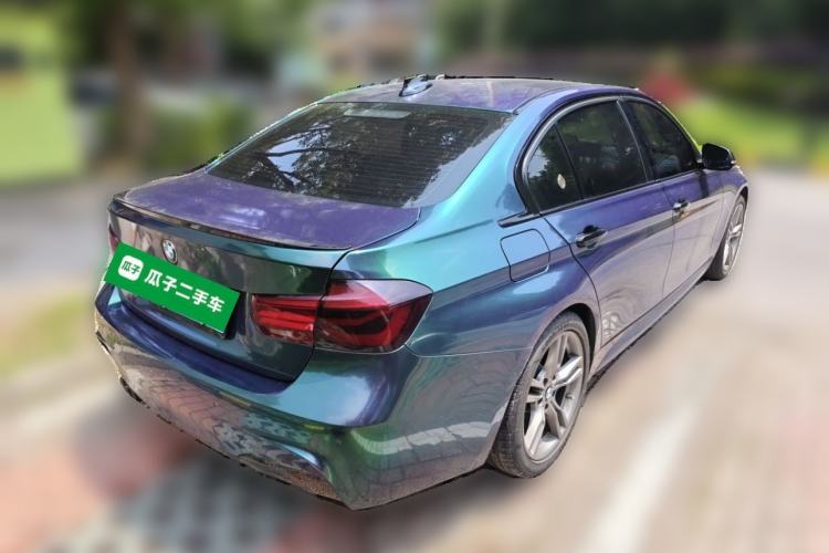Used BMW 3 Series 2018 320Li M Sport Night Edition Rear Right 45 Deg