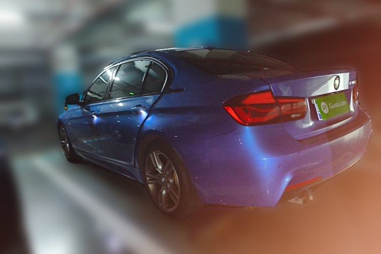 Used BMW 3 Series 2018 320Li M Sport Night Edition Rear Left 45 Deg