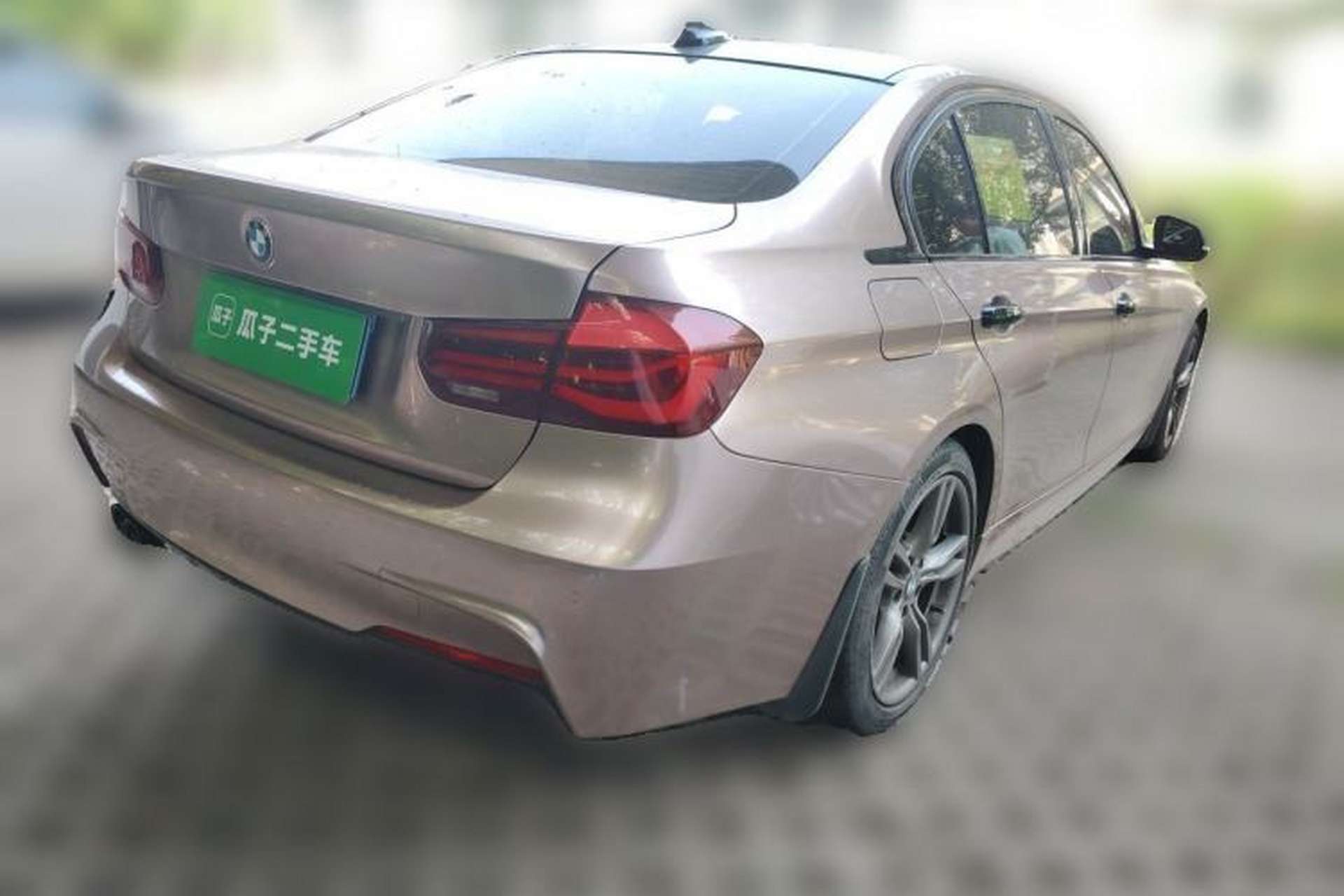Used BMW 3 Series 2018 320Li M Sport Night Edition Rear Right 45 Deg