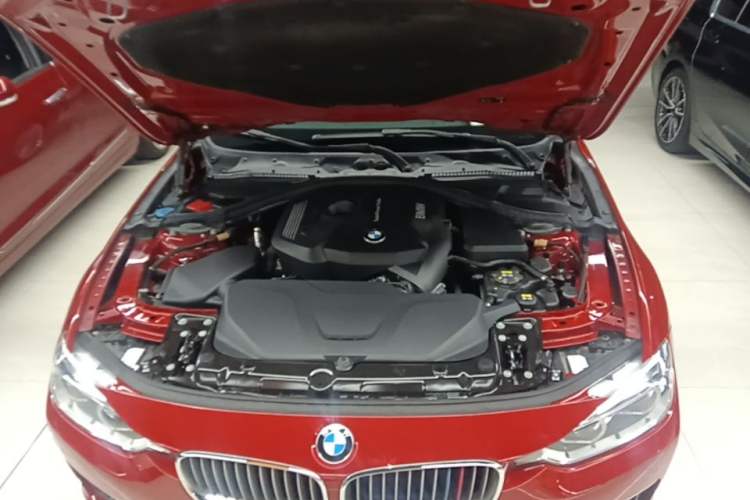 Used BMW 3 Series 2018 320Li Fashion Model Engine Bay