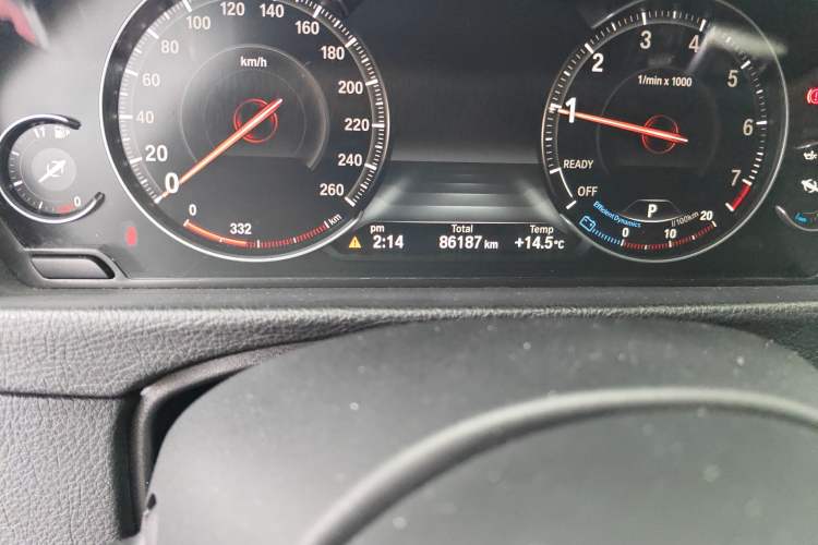 Used BMW 3 Series 2018 320Li M Sport Night Edition Odometer Close Up