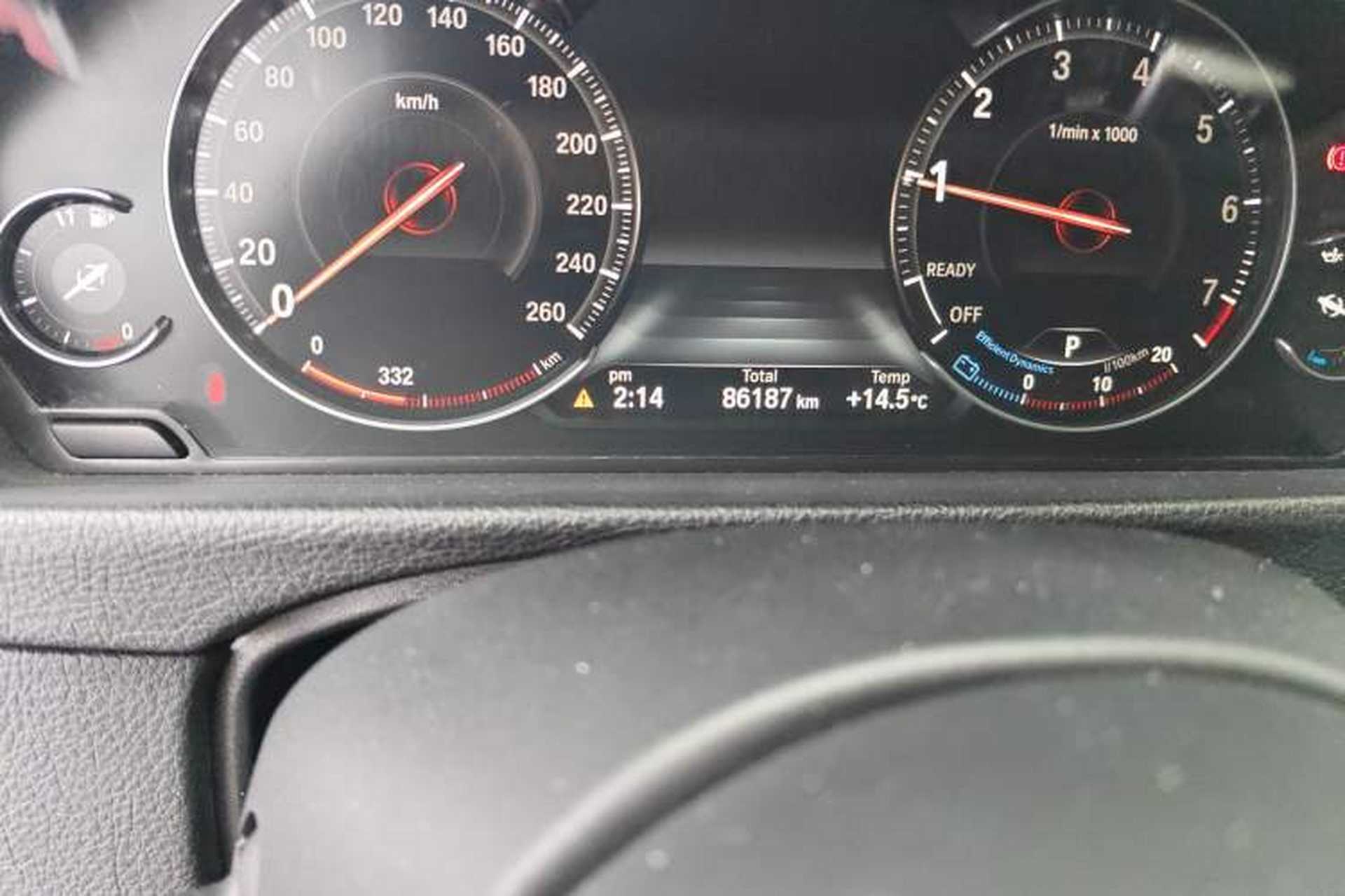 Used BMW 3 Series 2018 320Li M Sport Night Edition Odometer Close Up