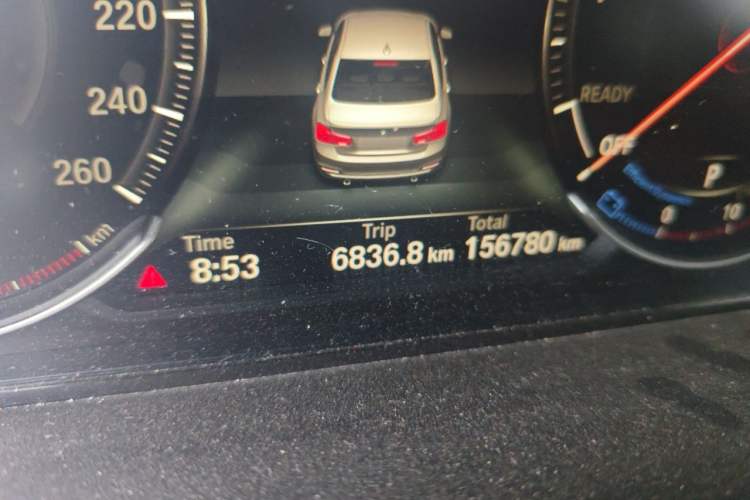 Used BMW 3 Series 2018 320Li M Sport Night Edition Odometer Close Up