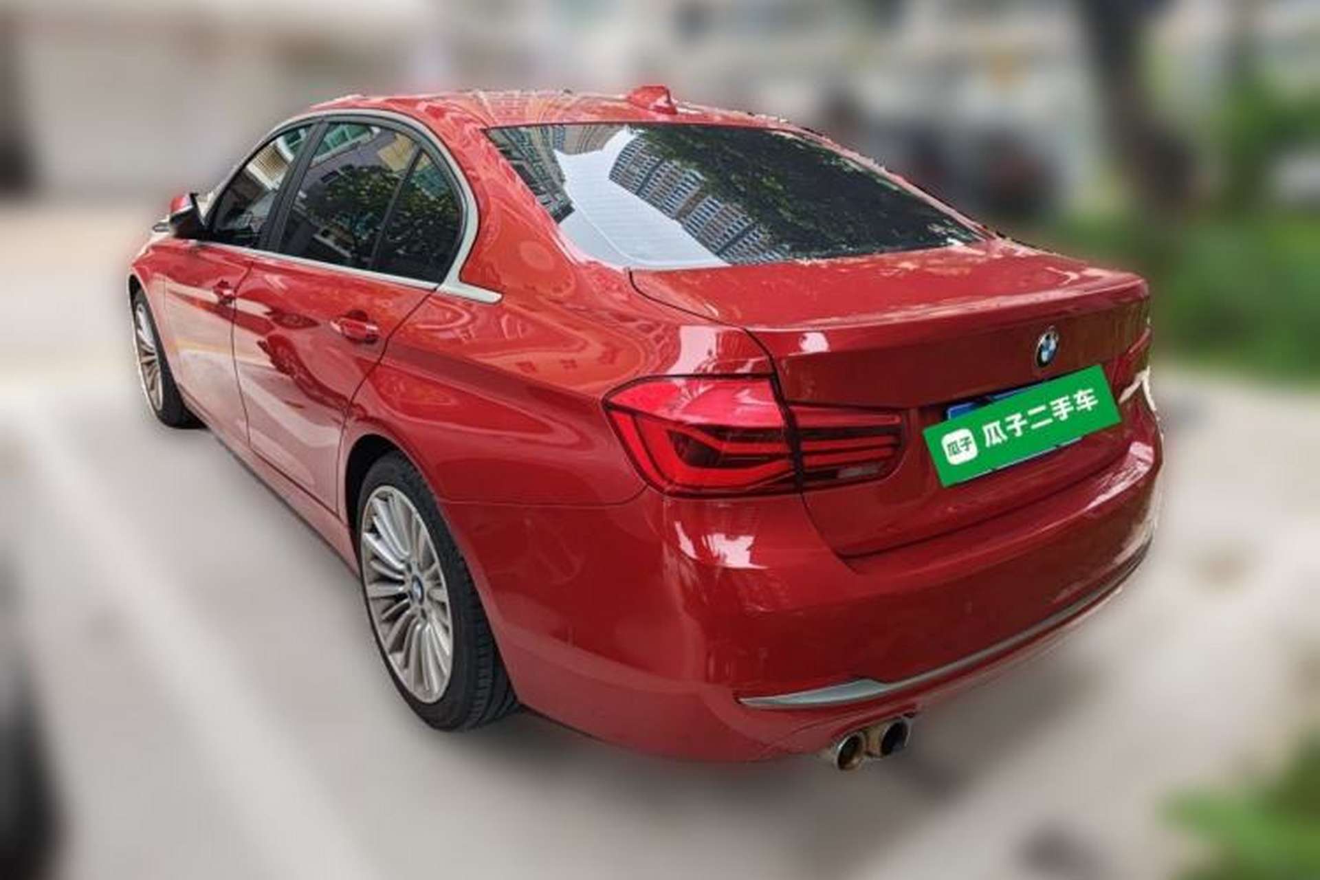 Used BMW 3 Series 2018 320Li Fashion Model Rear Left 45 Deg