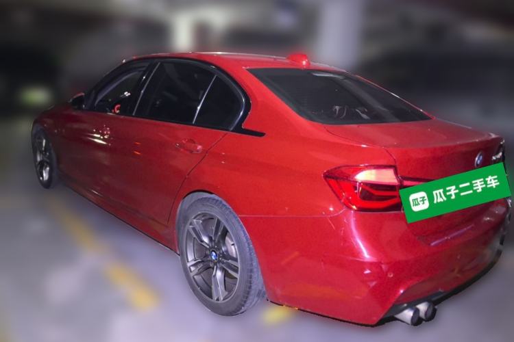 Used BMW 3 Series 2018 320Li Leading Model M Sport Package Rear Left 45 Deg