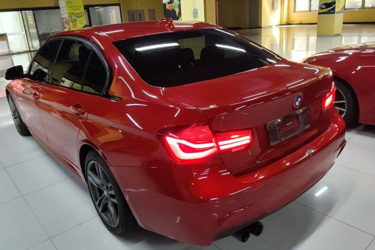 Used BMW 3 Series 2018 320Li M Sport Night Edition Rear Left 45 Deg