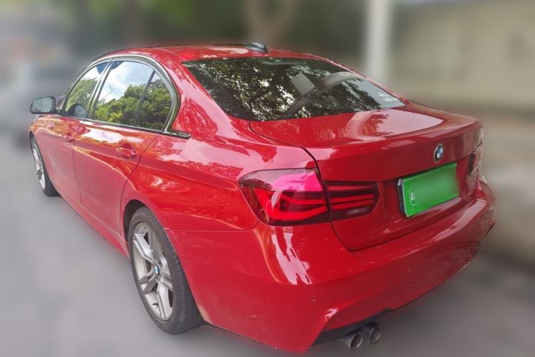 Used BMW 3 Series 2018 320Li M Sport Night Edition Rear Left 45 Deg