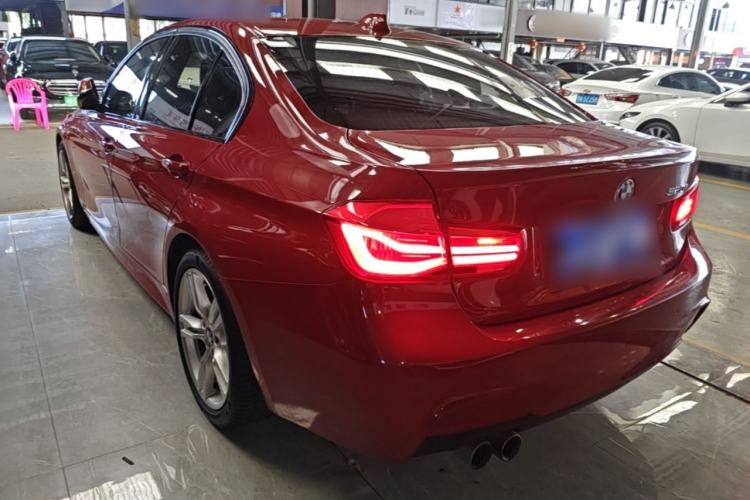Used BMW 3 Series 2018 320i M Sport Package Rear Left 45 Deg