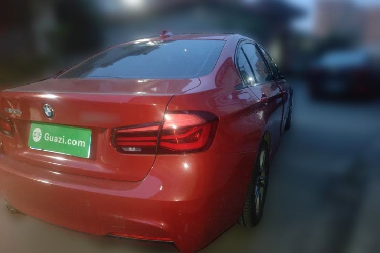 Used BMW 3 Series 2018 320Li M Sport Night Edition Rear Right 45 Deg