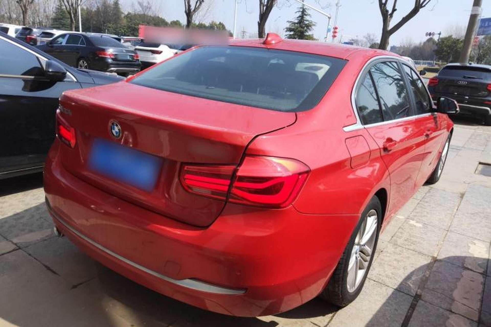 Used BMW 3 Series 2018 318Li Rear Right 45 Deg