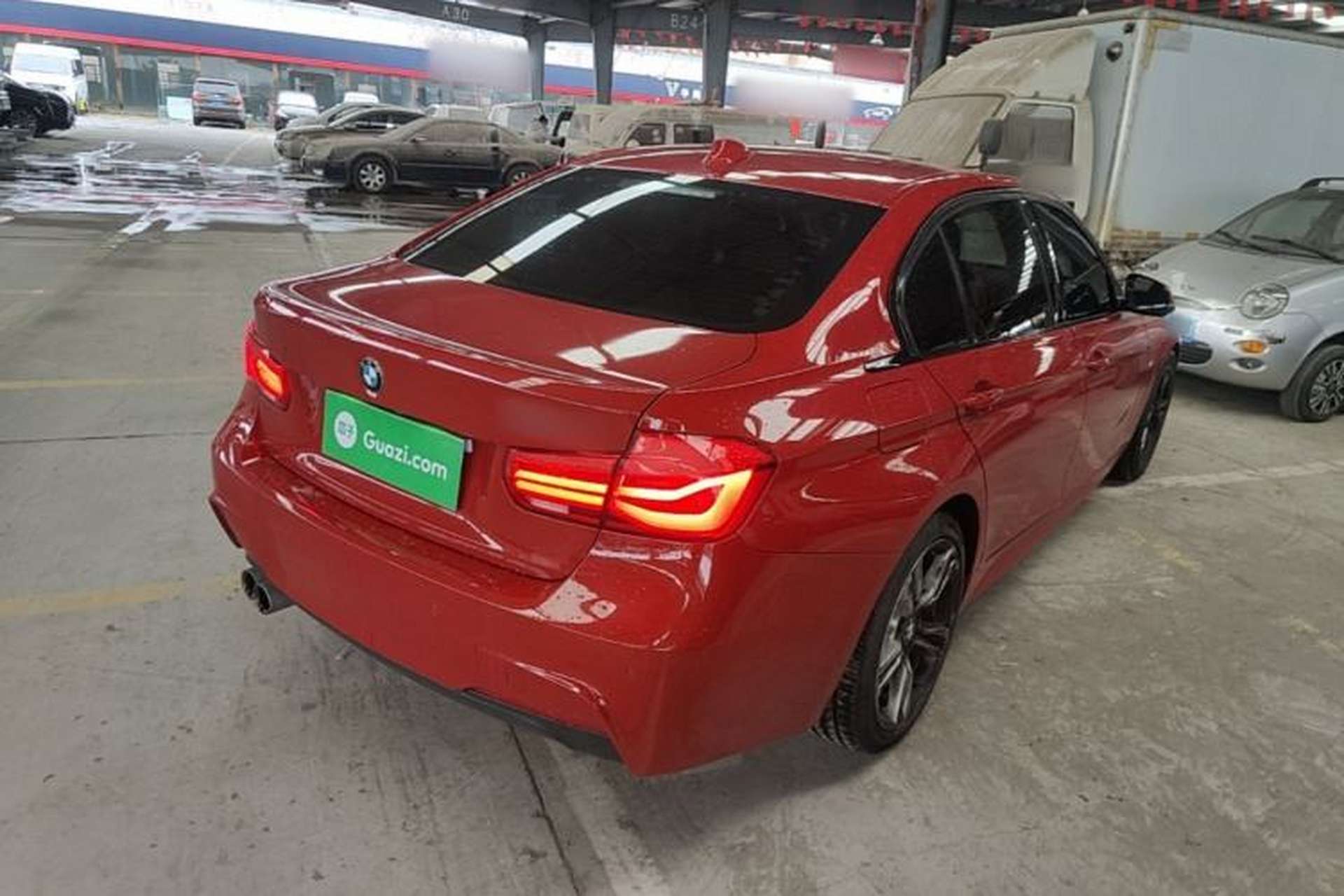 Used BMW 3 Series 2018 320Li Leading Model M Sport Package Rear Right 45 Deg
