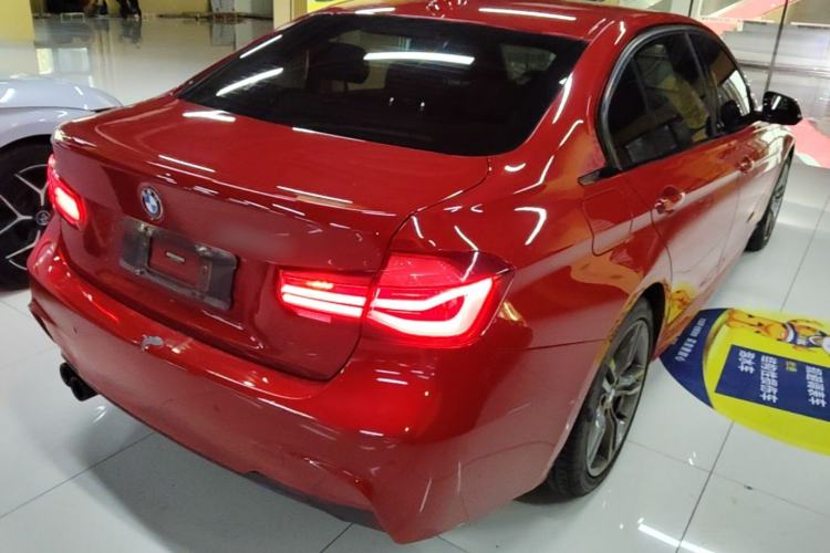 Used BMW 3 Series 2018 320Li M Sport Night Edition Rear Right 45 Deg