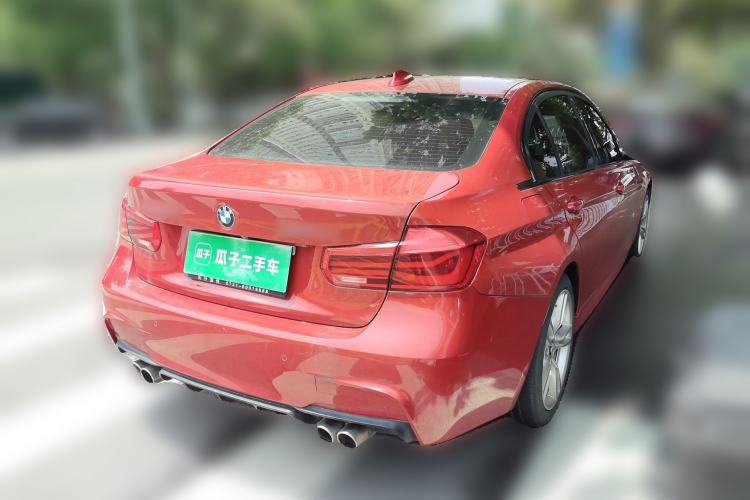 Used BMW 3 Series 2018 320Li Leading Model M Sport Package Rear Right 45 Deg