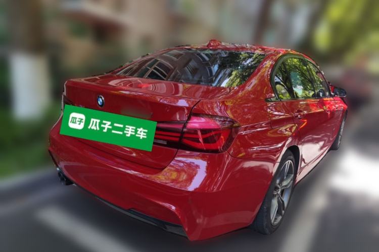 Used BMW 3 Series 2018 320Li M Sport Night Edition Rear Right 45 Deg