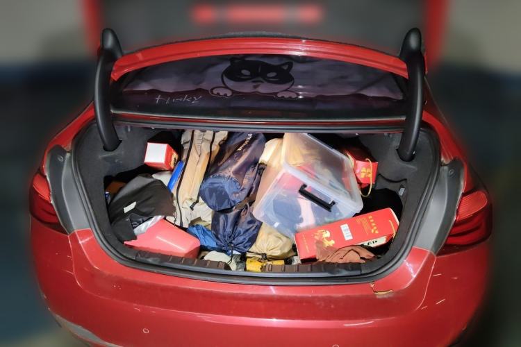 Used BMW 3 Series 2018 320Li Fashion Model Trunk
