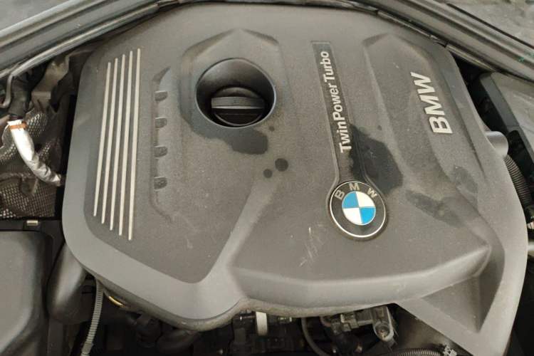 Used BMW 3 Series 2018 320Li Fashion Model Engine Bay