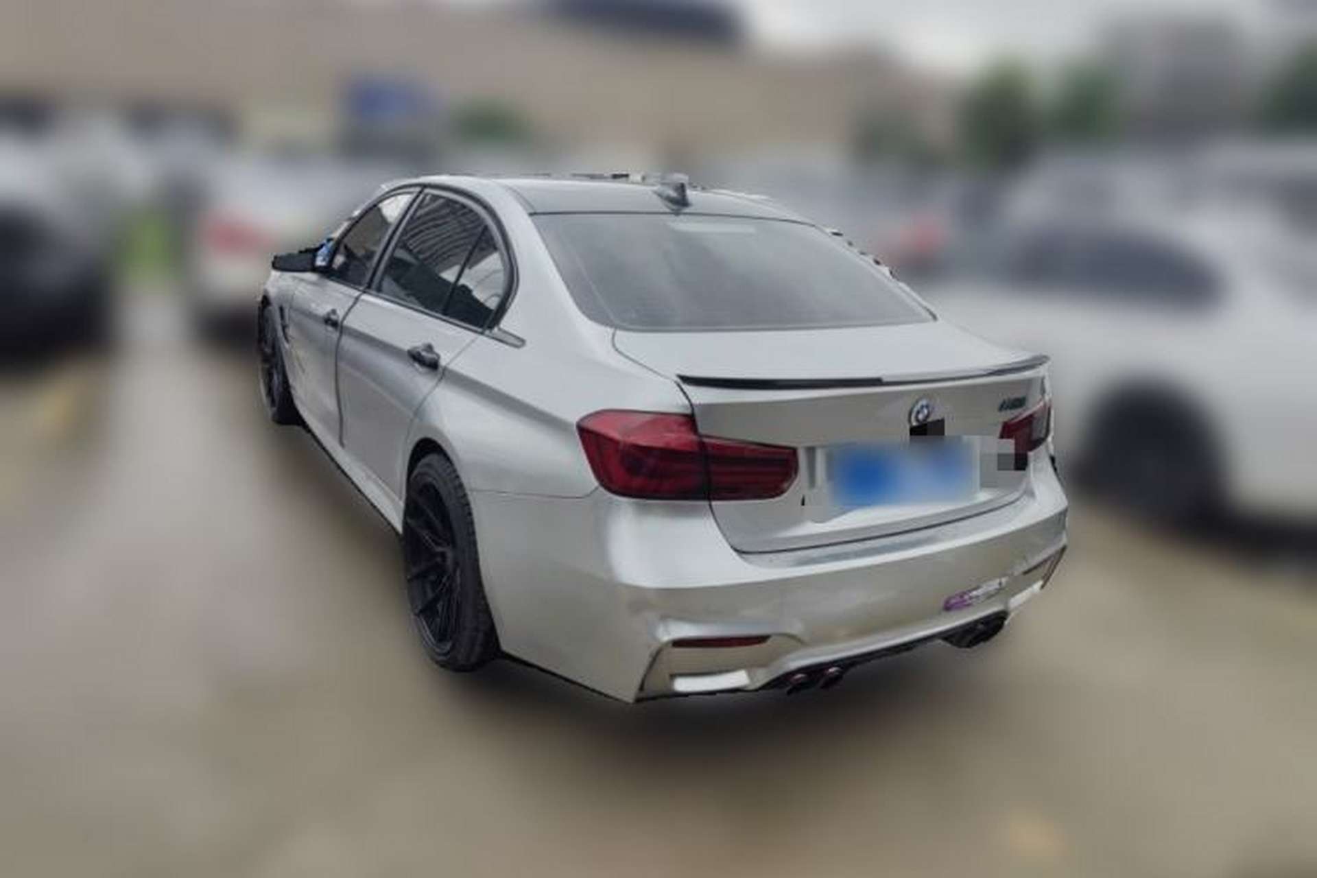 Used BMW 3 Series 2018 320Li Leading Model M Sport Package Rear Left 45 Deg
