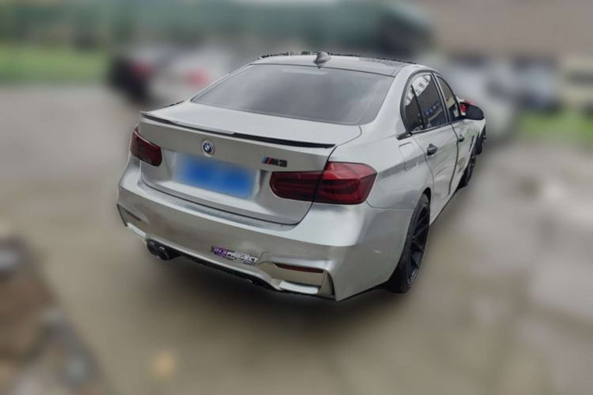 Used BMW 3 Series 2018 320Li Leading Model M Sport Package Rear Right 45 Deg