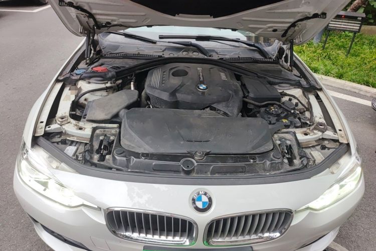 Used BMW 3 Series 2018 320Li Fashion Model Engine Bay